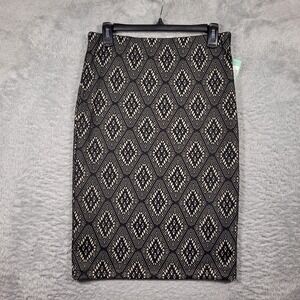 Renee C Skirt‎ Womens Medium Black Elvira Lace Pencil Straight StitchFix 29x25